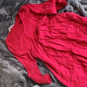 Red night shirt